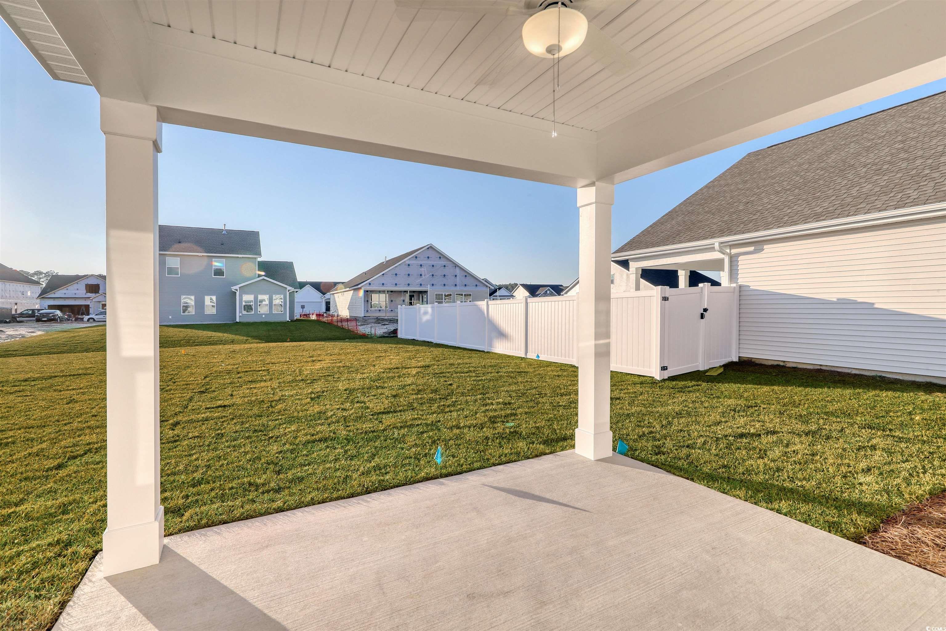 181 Azure Loop Myrtle Beach, SC 29588 - Photo 29 of 40 View of patio with ceiling fan