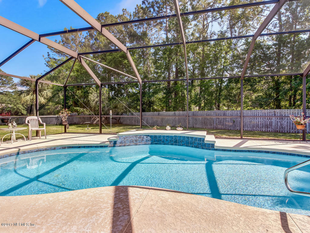 1875 Old Fleming Grove Road Fleming Island, FL 32003 - Photo 34 of 47 Pool to Back Yard