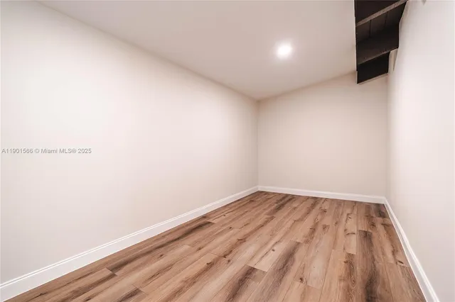 a view of empty room