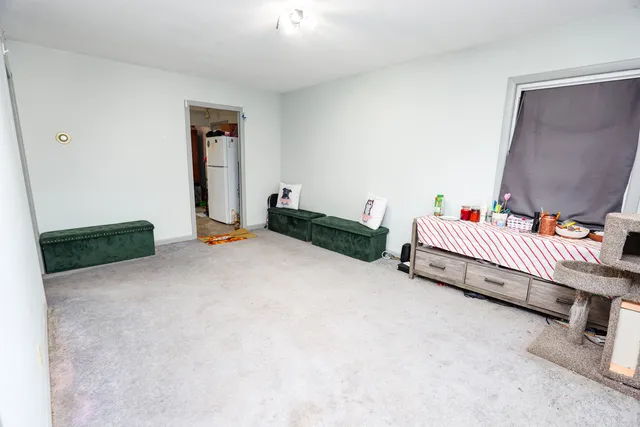 a view of a livingroom with furniture