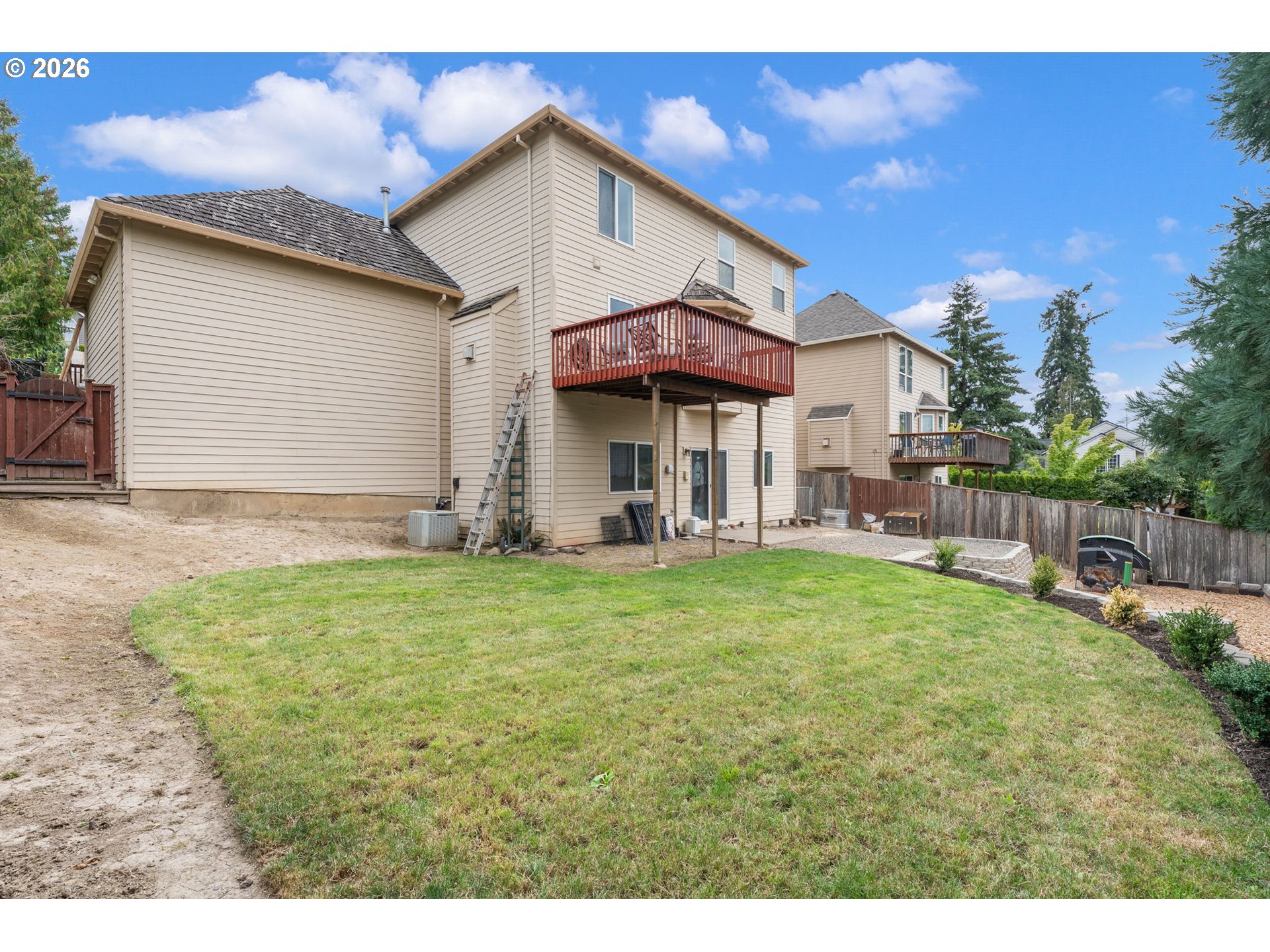 8943 Southwest 149th Place Beaverton, OR 97007 - Photo 39 of 41 a view of a back yard of the house
