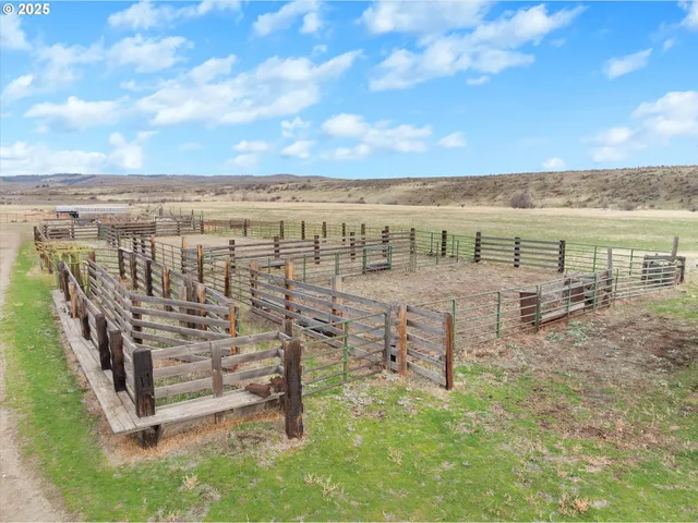 a view of a lake with outdoor space
