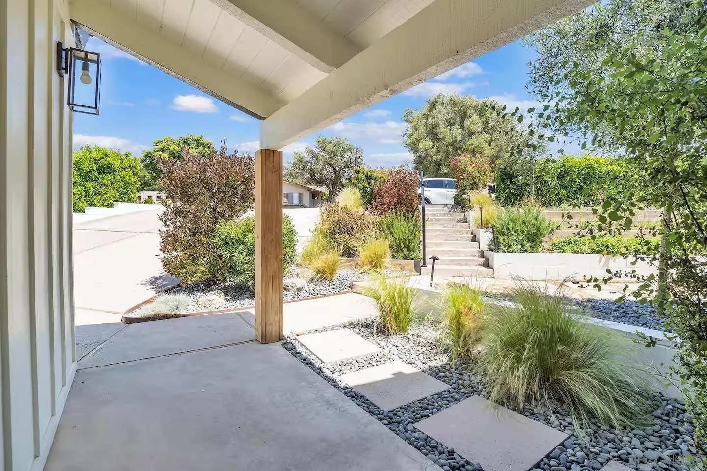 3550 Laketree Drive Fallbrook, CA 92028 - Photo 35 of 56 a view of a garden from a window