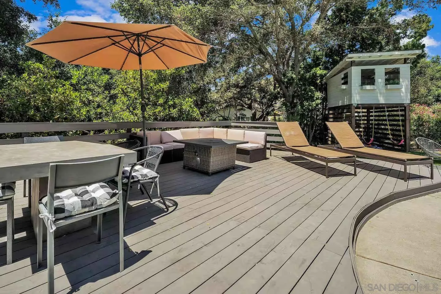 3550 Laketree Drive Fallbrook, CA 92028 - Photo 38 of 56 a view of outdoor space with seating