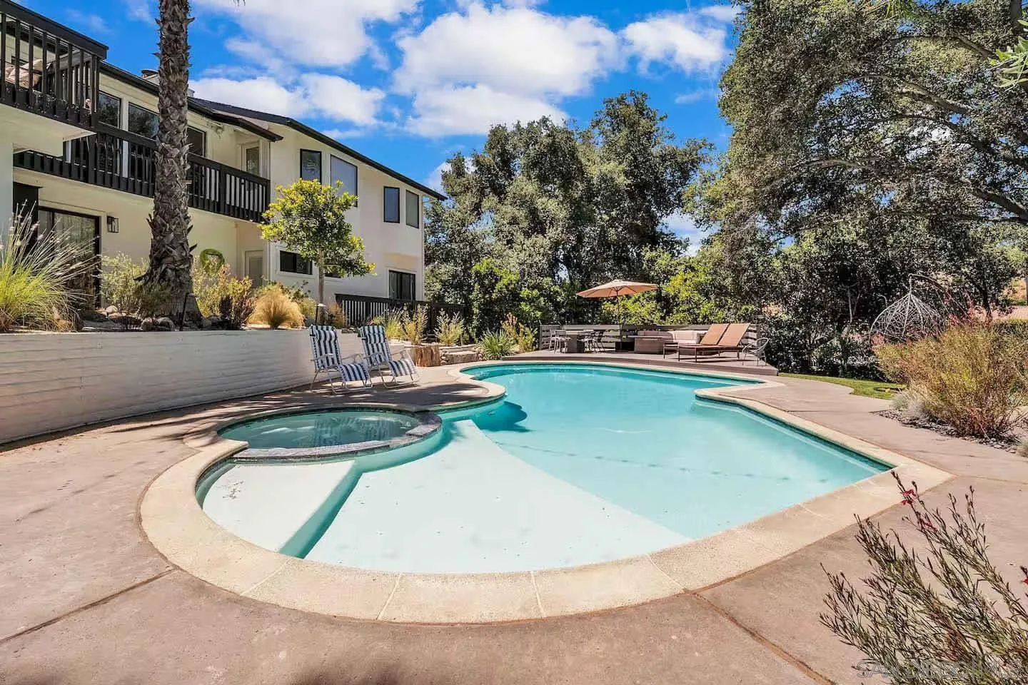 3550 Laketree Drive Fallbrook, CA 92028 - Photo 50 of 56 a view of a swimming pool with a yard