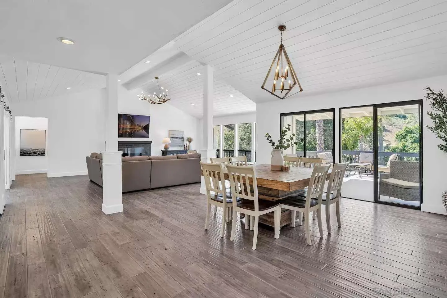 3550 Laketree Drive Fallbrook, CA 92028 - Photo 5 of 56 a view of a dining room with furniture window and wooden floor