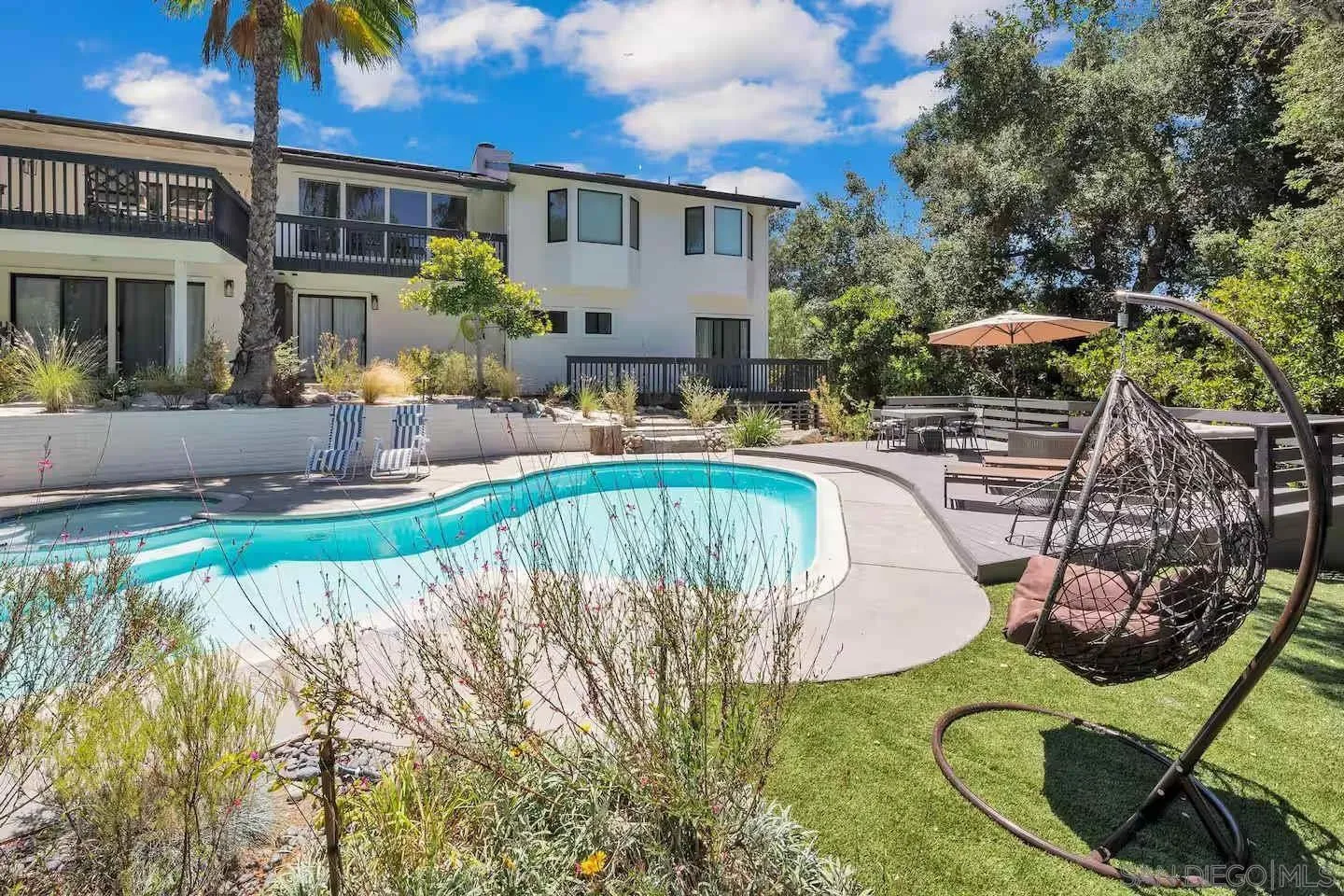 3550 Laketree Drive Fallbrook, CA 92028 - Photo 52 of 56 a view of a swimming pool with a patio