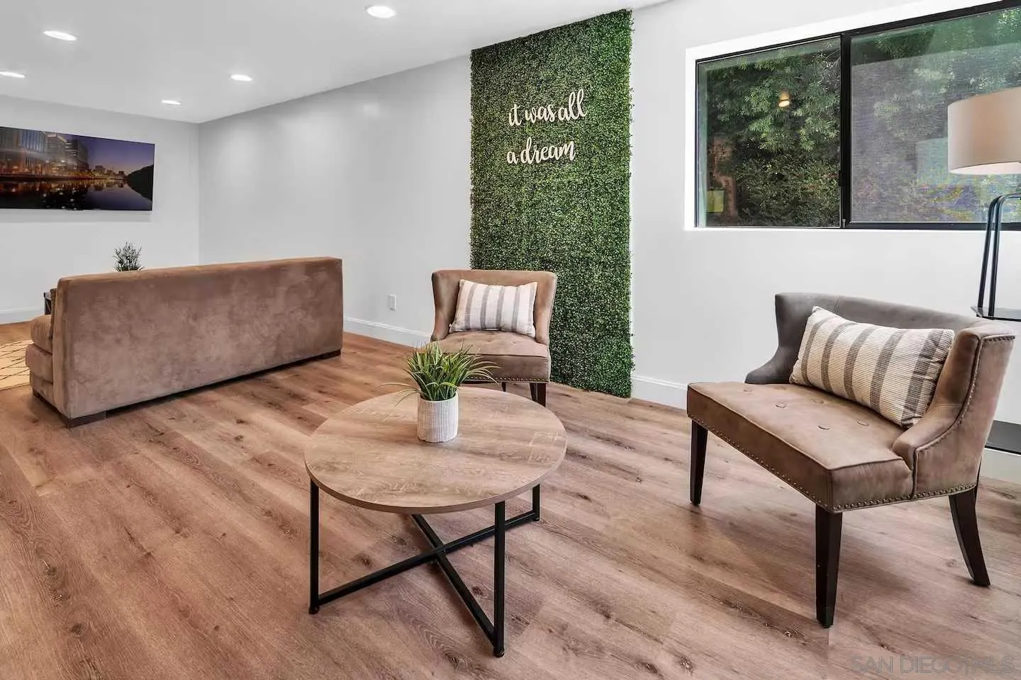 3550 Laketree Drive Fallbrook, CA 92028 - Photo 8 of 56 a living room with furniture and a flat screen tv