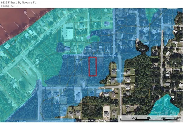 a bird view of a house