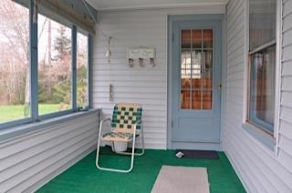2633 Bristol Road Bristol, ME 04554 - Photo 4 of 10 Enclosed Porch. Back porch doubles...