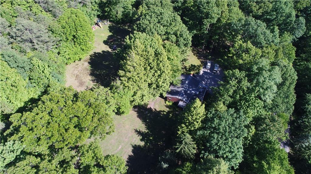 687 Park Road Beaver Falls, PA 15010 - Photo 22 of 22 Aerial view of the home and "back yard". Plenty of privacy and room for recreation and toys.