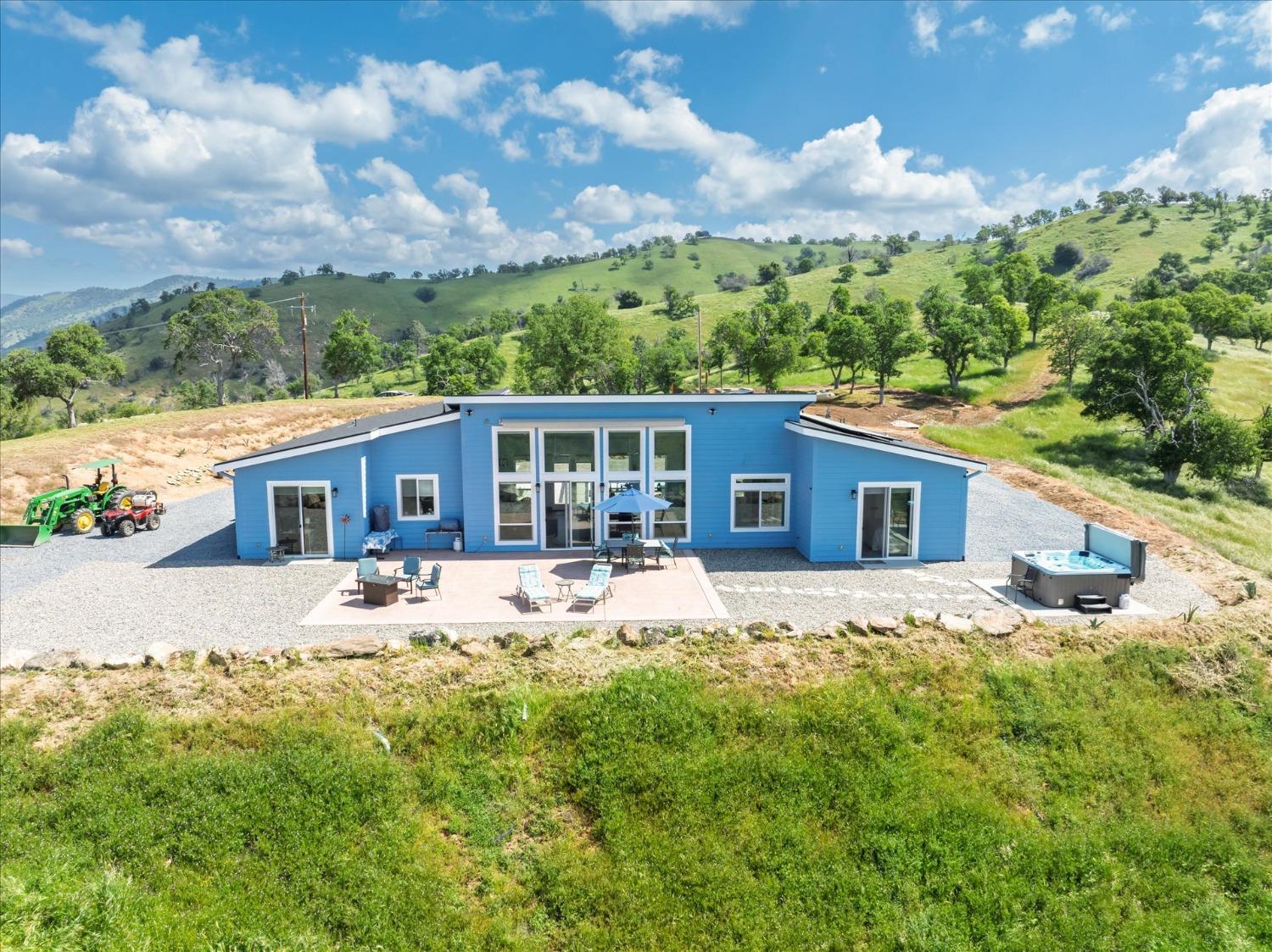 a view of a house with a patio