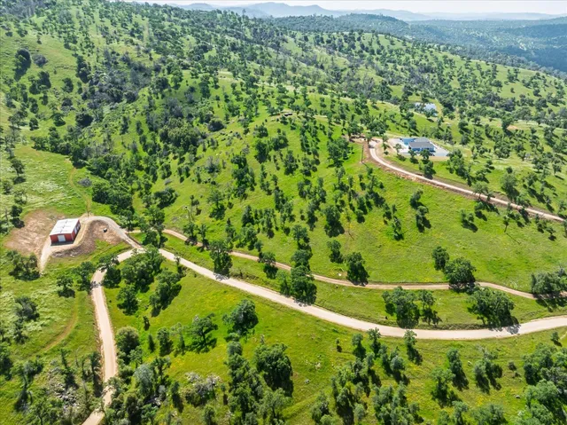 a front view of a building with a lounge chair