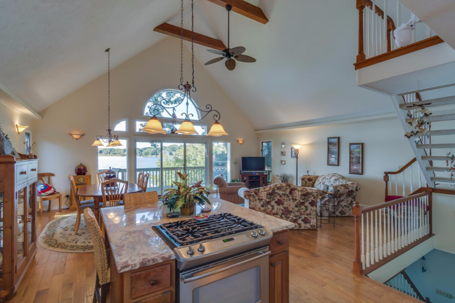 13252 Spence Road Three Rivers, MI 49093 - Photo 25 of 51 Open-plan View from Kitchen
