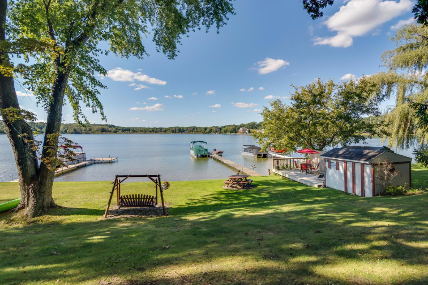13252 Spence Road Three Rivers, MI 49093 - Photo 4 of 51 Large LakeSide Lawn