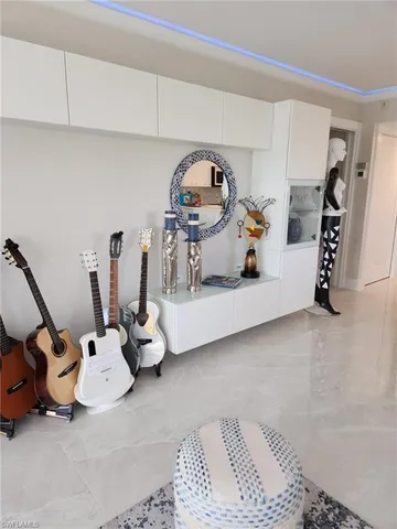 a view of room with gym equipment