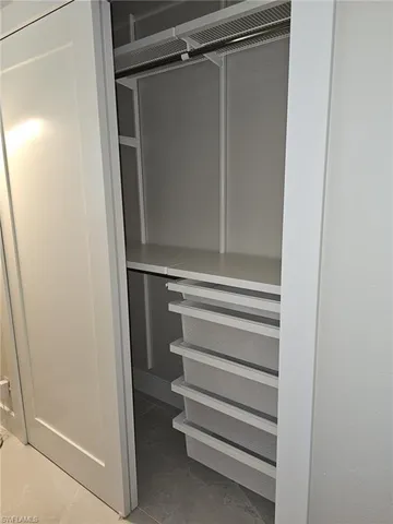 a view of walk in closet