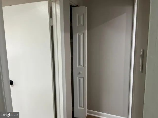 a view of front door