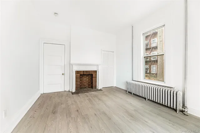 a view of an front door