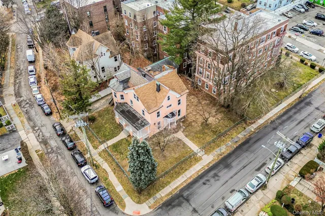 front view of a house with street