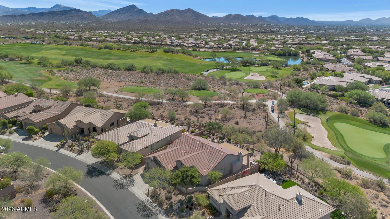 41123 North River Bend Road Phoenix, AZ 85086 - Photo 3 of 45 an aerial view of a city with lots of residential buildings