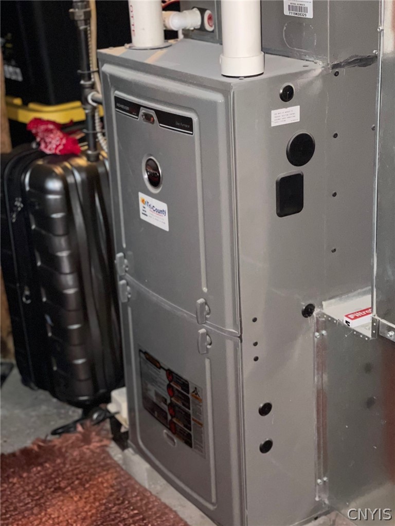 13 Castle Street Vernon, NY 13421 - Photo 42 of 49 Gas forced warm air furnace with central air