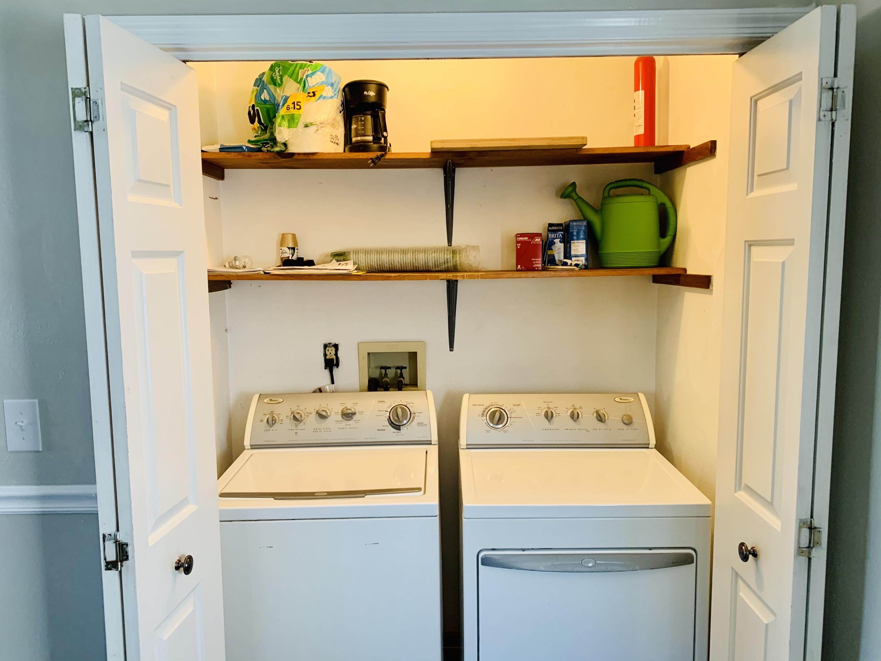 1591 Sandy Level Road Goodview, VA 24095 - Photo 10 of 24 a utility room with washer and dryer