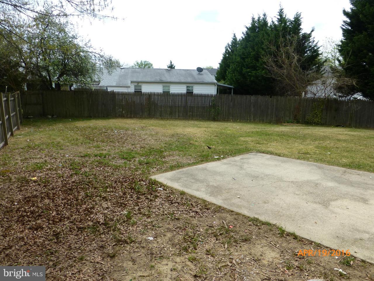7726 Notley Road Pasadena, MD 21122 - Photo 4 of 18 Back yard