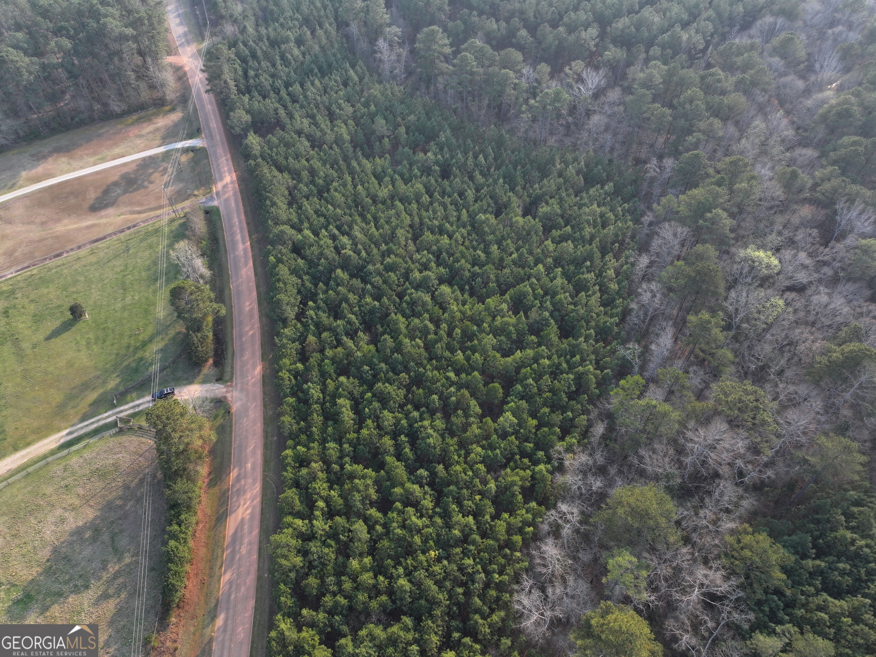105 Acres On Mccosh Mill Road LaGrange, GA 30240 - Photo 10 of 25 a bird view of a house