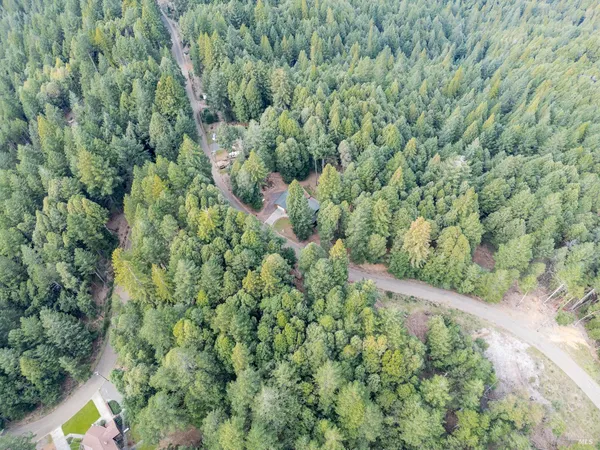 a view of under and white umbrella