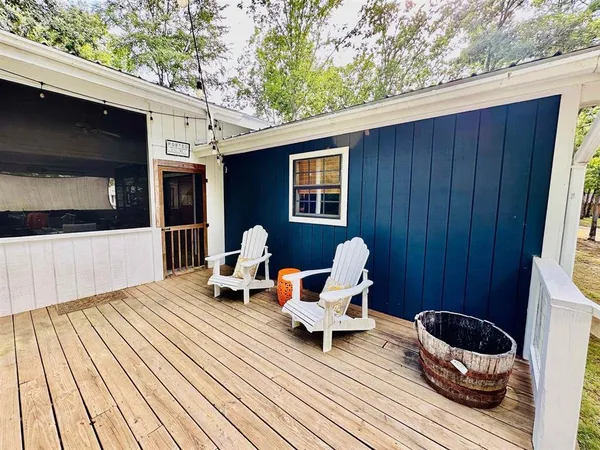 a view of an outdoor seating area