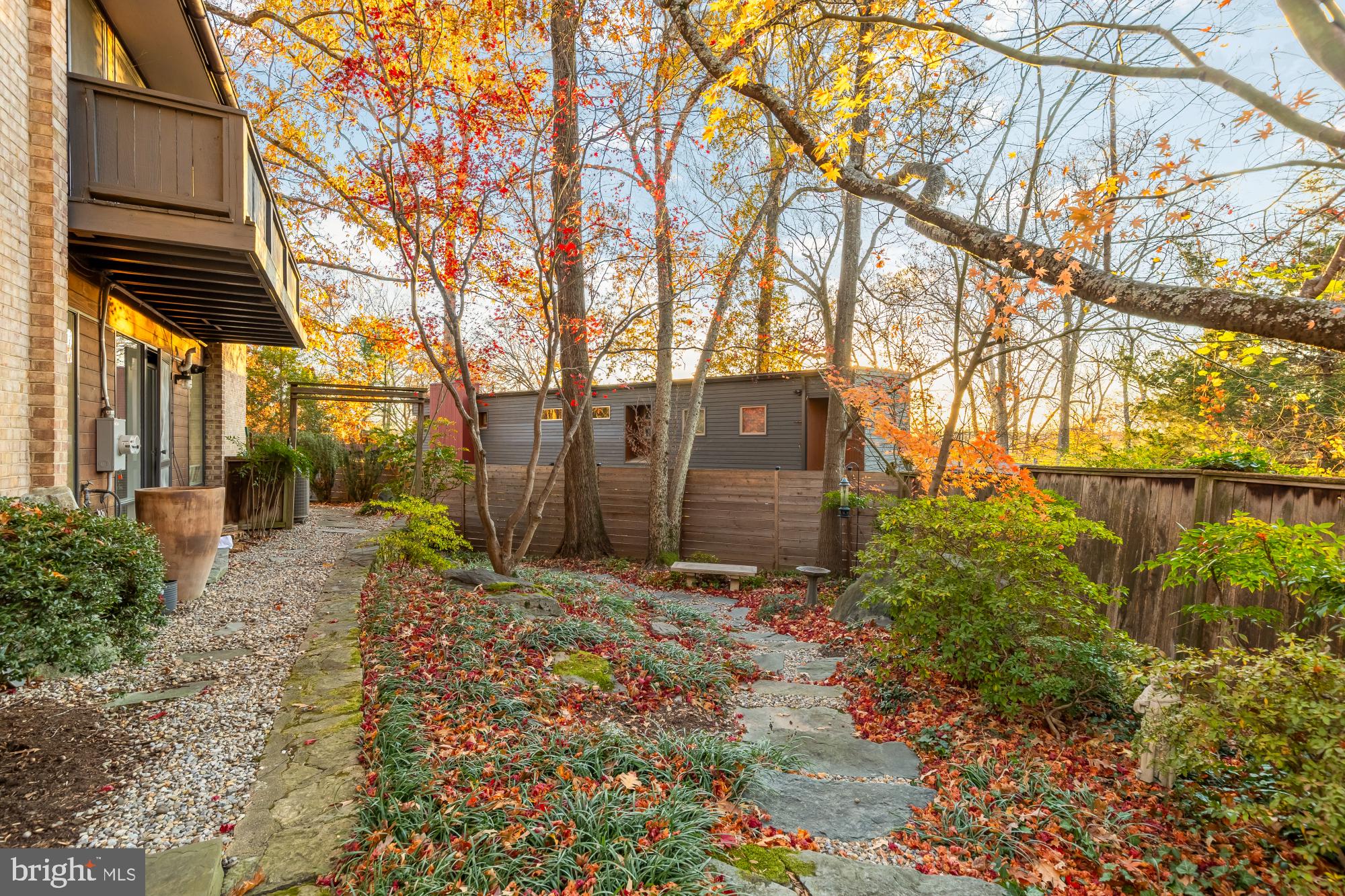 5420 Mohican Road Bethesda, MD 20816 - Photo 67 of 71 a backyard of a house with lots of green space