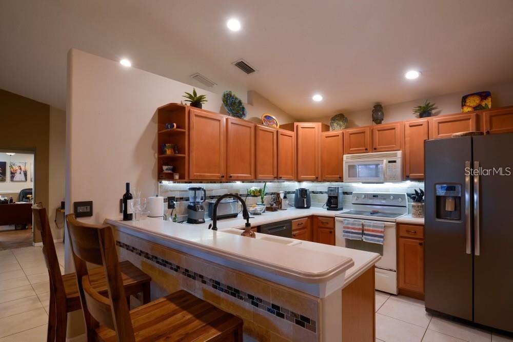 11347 Walden Loop Parrish, FL 34219 - Photo 8 of 29 a kitchen with a sink appliances and cabinets