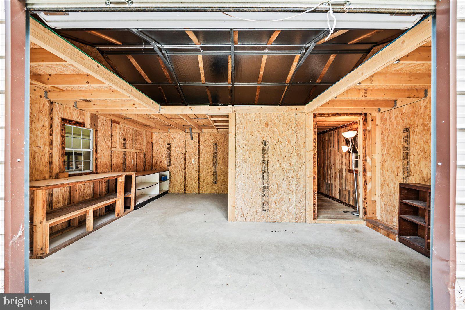 797 Forest Grove Road Colonial Beach, VA 22443 - Photo 35 of 40 Metal Garage interior