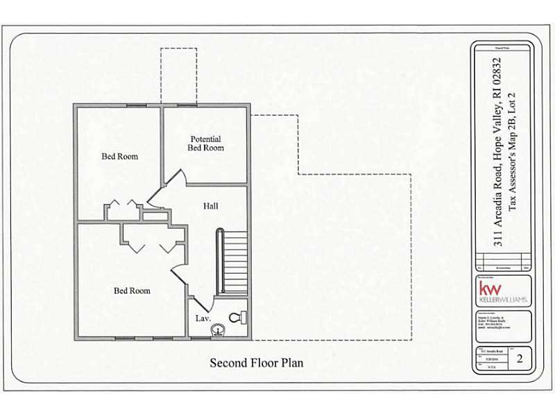 311 Arcadia Road Richmond, RI 02832 - Photo 25 of 25 2nd Floor Plan.
