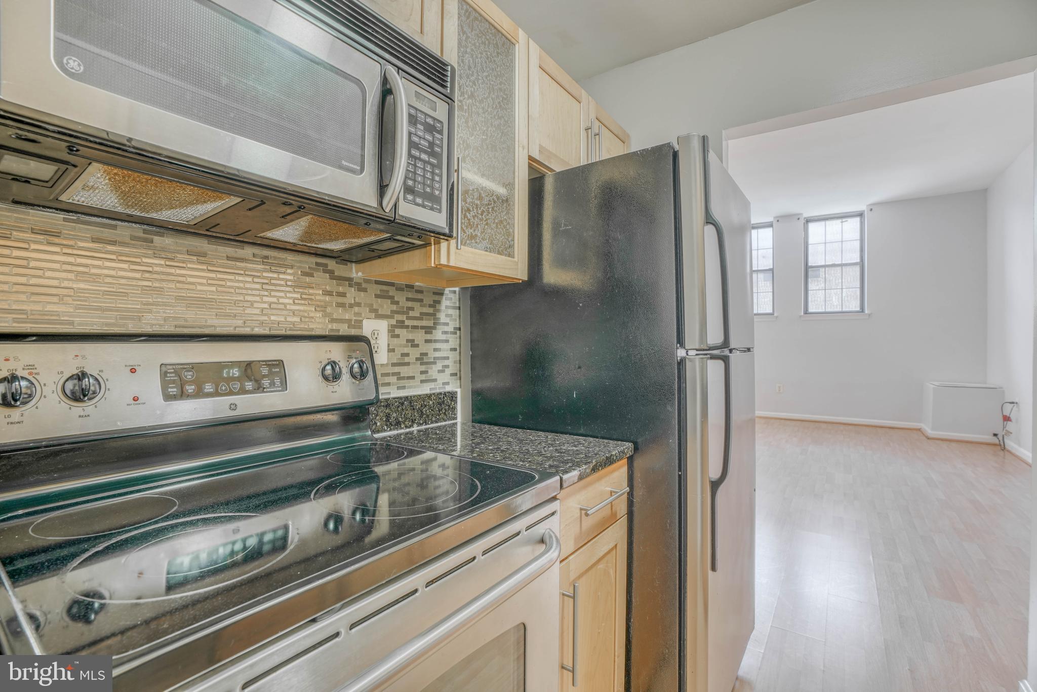 1011 Hunter Street, Unit G1 Baltimore, MD 21202 - Photo 9 of 17 Oven and Built-in Microwave