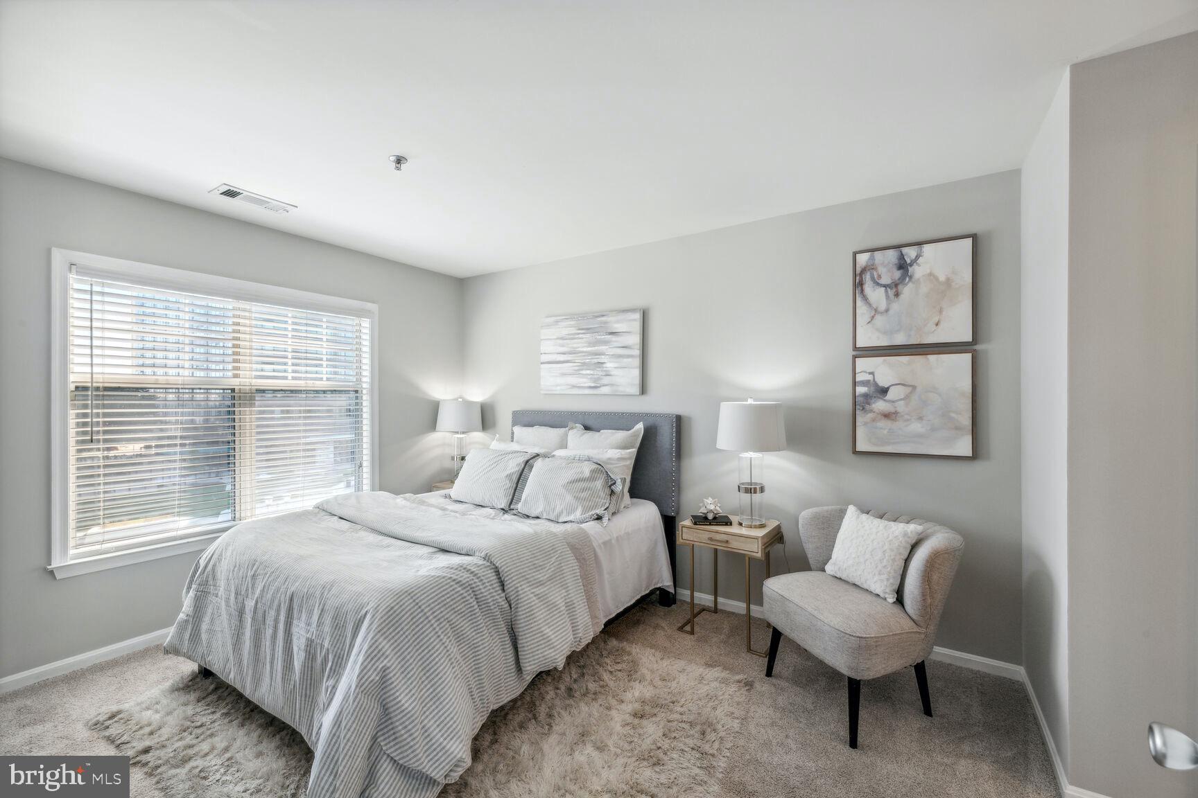 5573 Seminary Road, Unit 413 Falls Church, VA 22041 - Photo 10 of 24 Primary bedroom with plush carpet