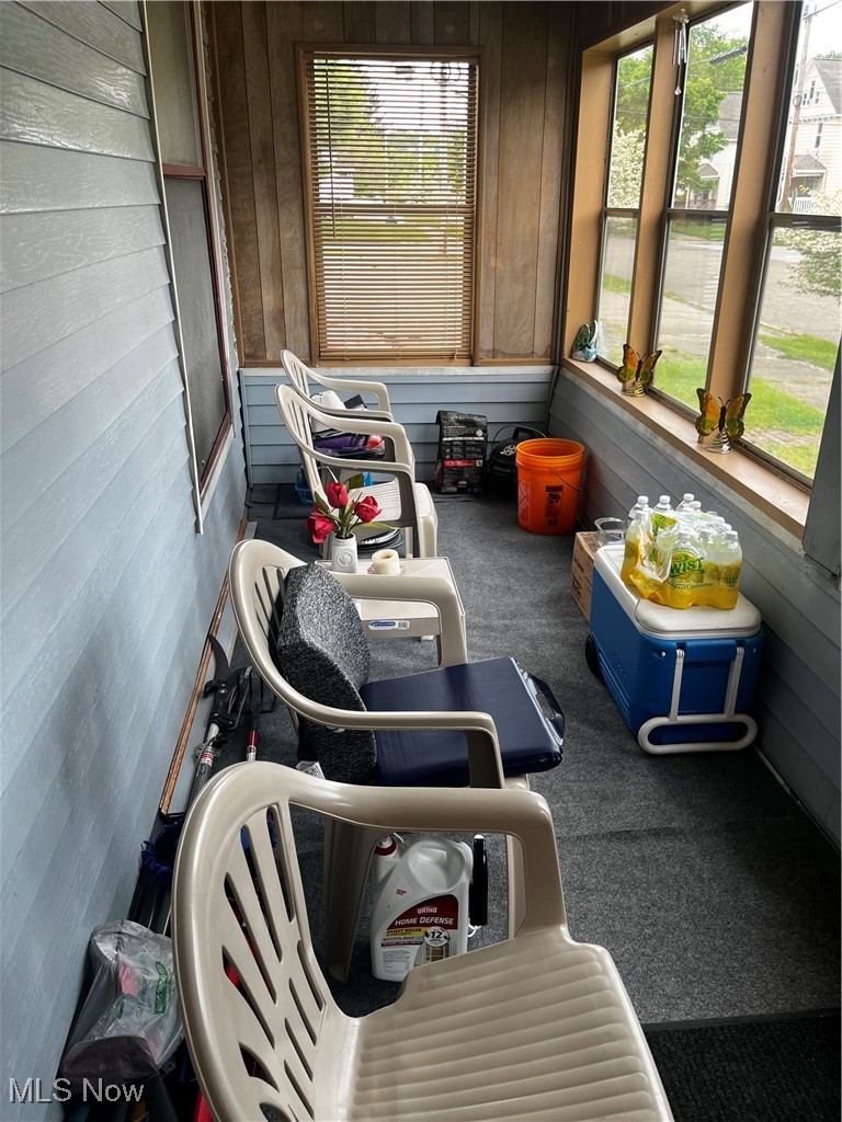 362 Howe Street Akron, OH 44307 - Photo 7 of 23 View of sunroom