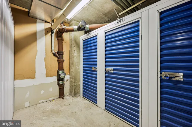 a view of a backyard from a balcony