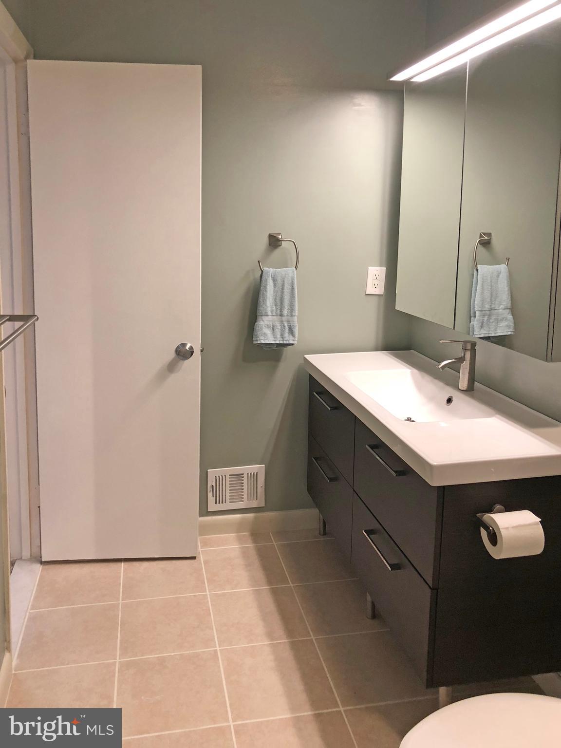 1932 Winterport Cluster Reston, VA 20191 - Photo 35 of 51 New vanity, storage mirror and tile floors!