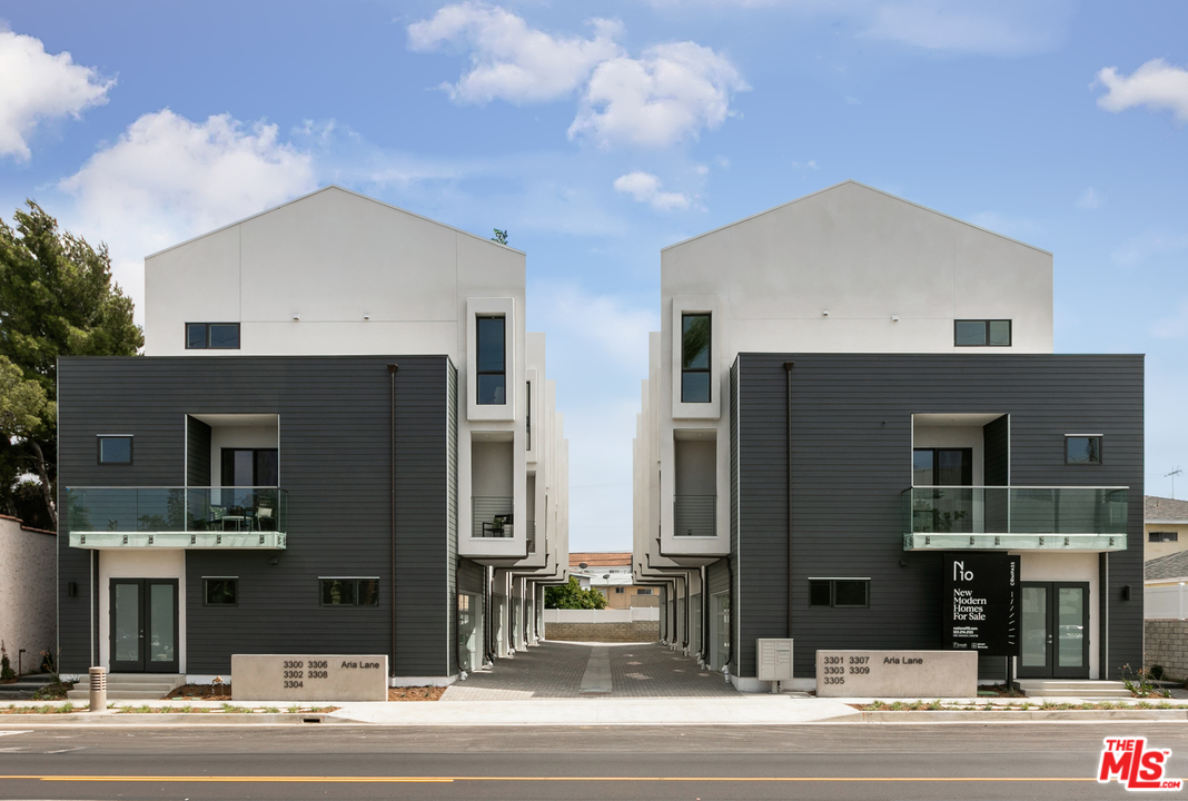 a view of a house with a terrace