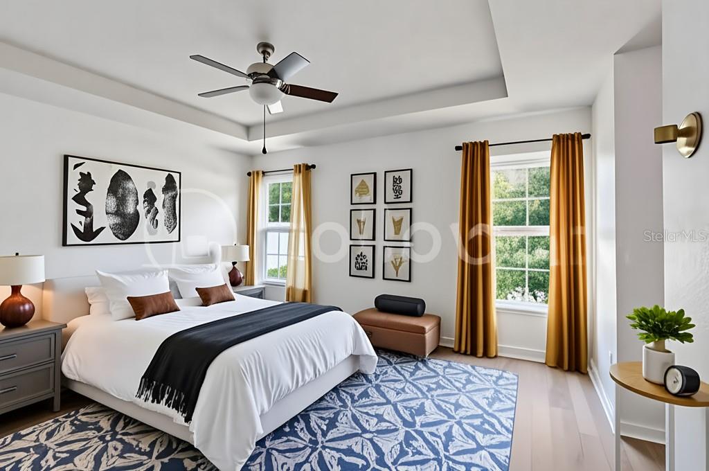 109 James Circle Lake Alfred, FL 33850 - Photo 6 of 17 a bedroom with a bed furniture and window