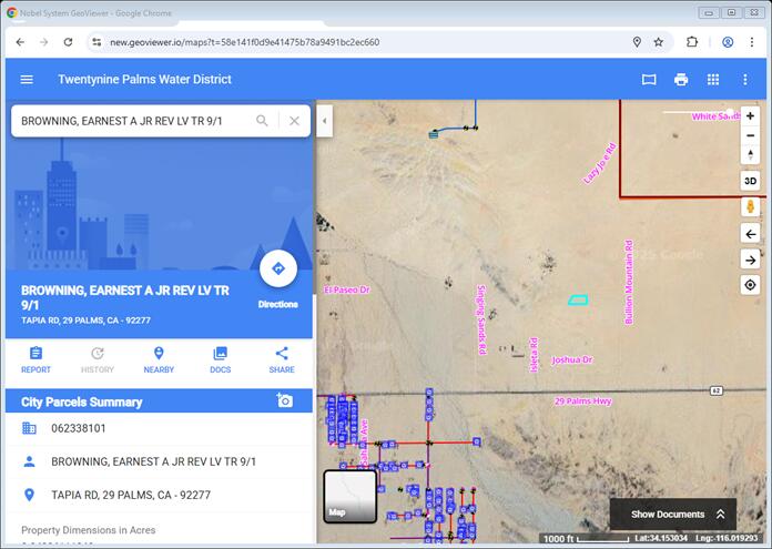 0 Tapia Road Twentynine Palms, CA 92277 - Photo 4 of 4 Picture1