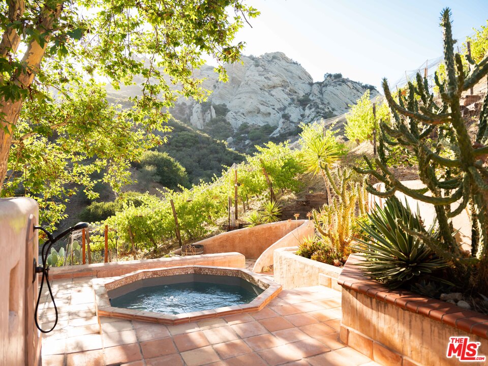 23407 Red Rock Road Topanga, CA 90290 - Photo 16 of 41 a view of swimming pool in back yard