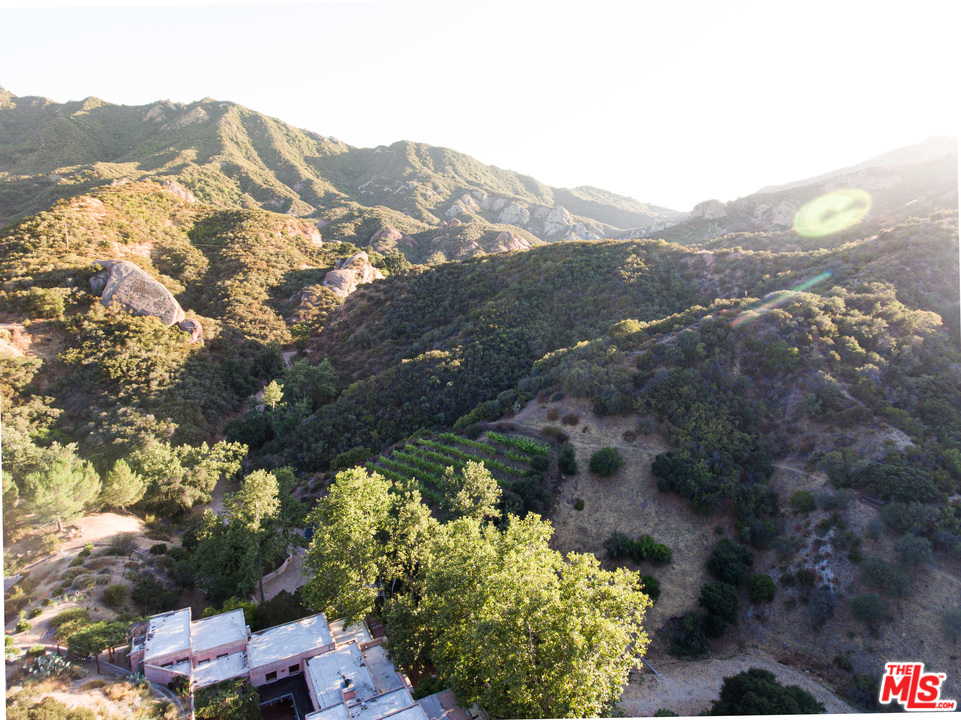 23407 Red Rock Road Topanga, CA 90290 - Photo 39 of 41 a view of a city with a mountain