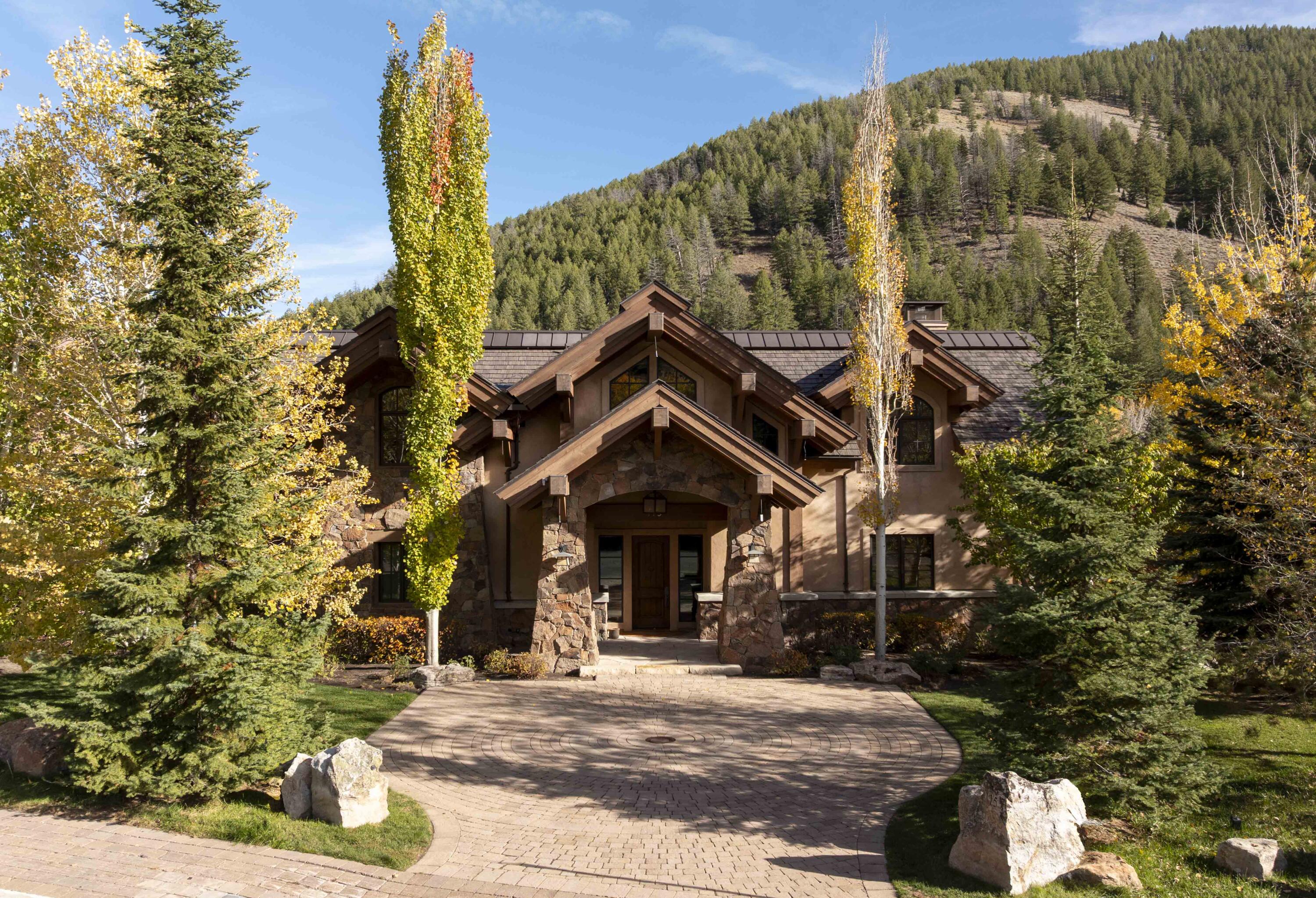 Fall view of the home