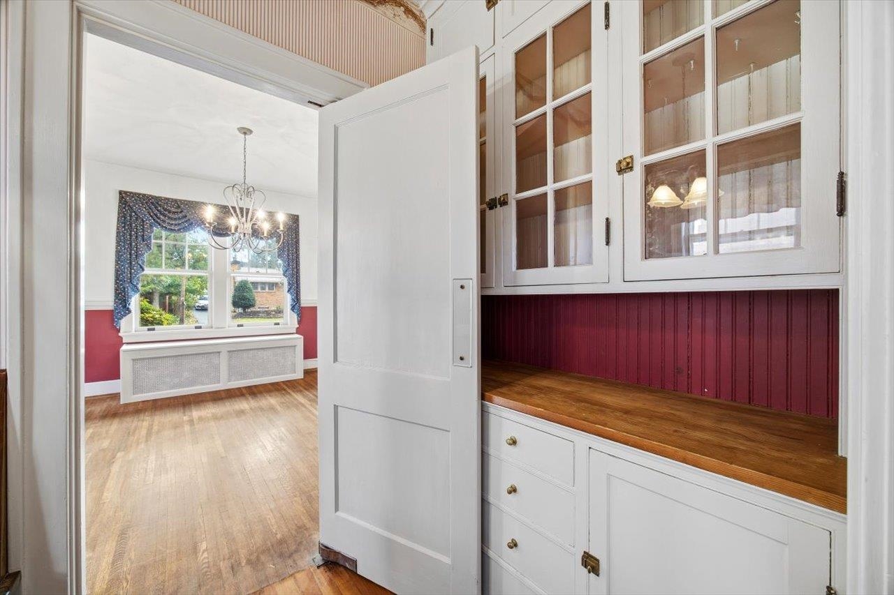 645 Maple Avenue Waynesboro, VA 22980 - Photo 18 of 63 a view of kitchen with wooden floor and window