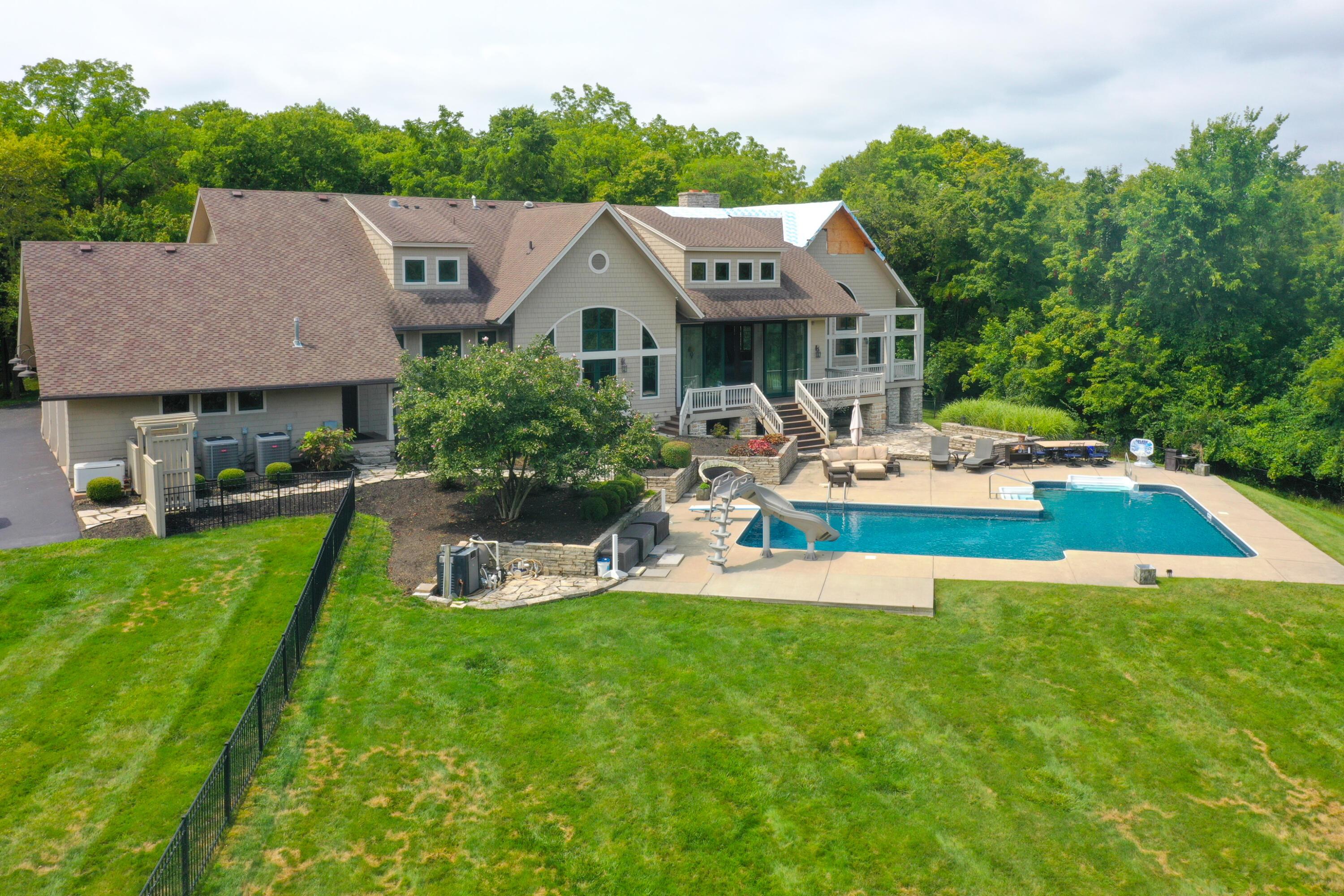 8108 Harriott Road Dublin, OH 43017 - Photo 9 of 71 Outdoor Entertainment/Pool Area