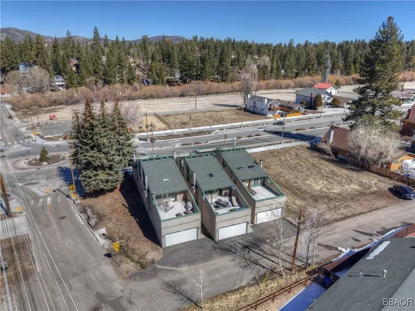 a view of a house with a garage
