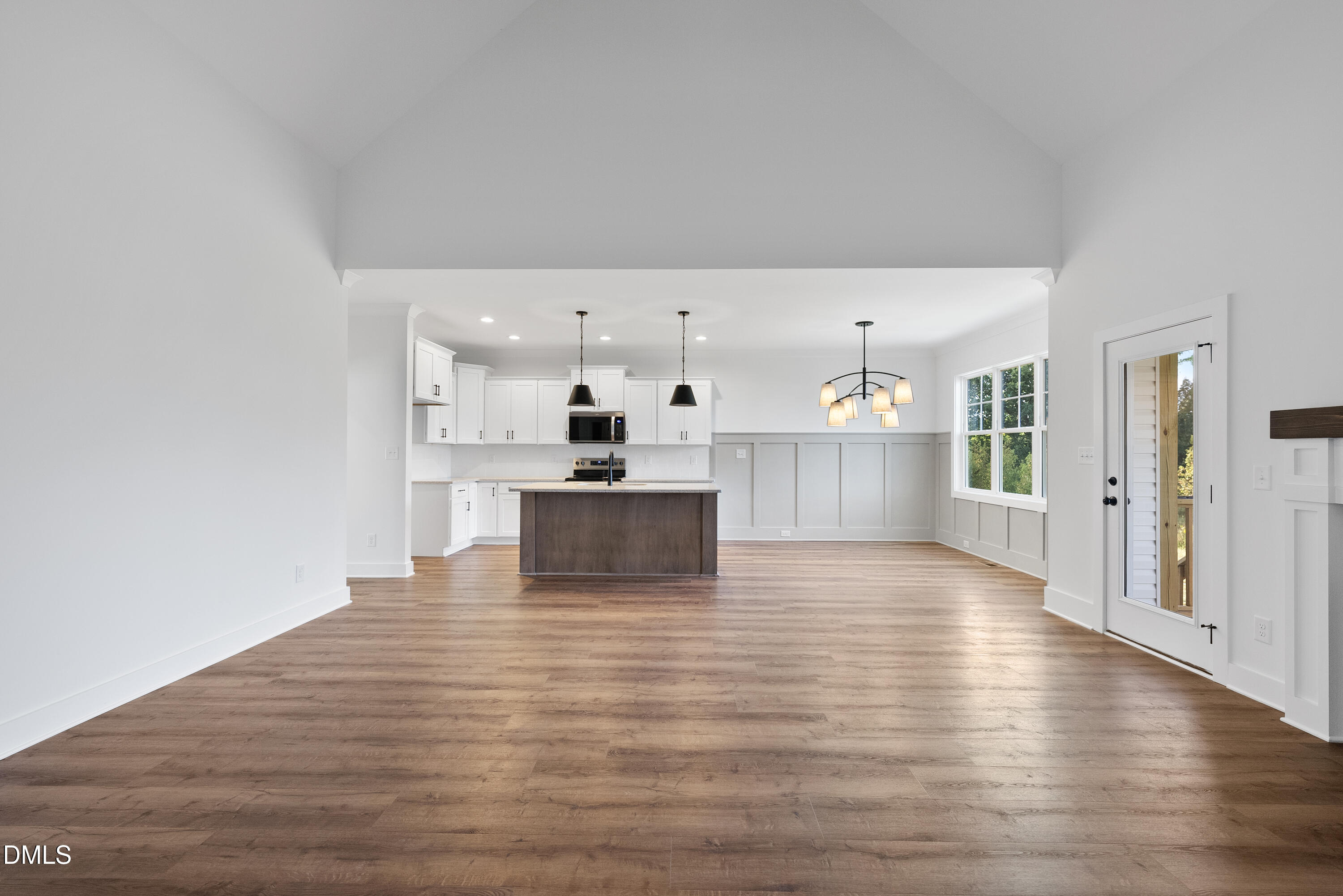 5600 River Buck Rd Spring Spring Hope, NC 27882 - Photo 6 of 31 a view of kitchen with wooden floor